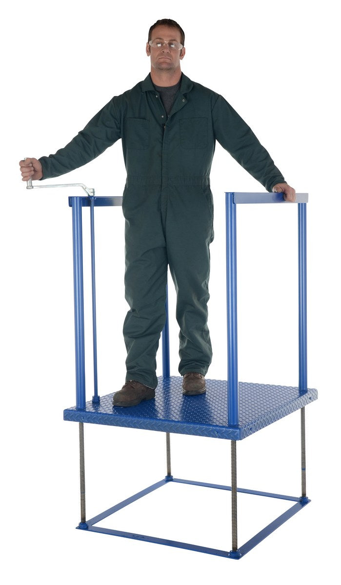 Vestil Posi-Crank Worker Platforms