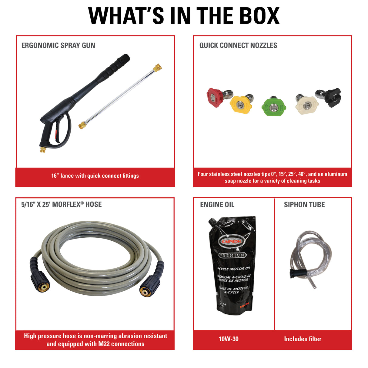 Simpson PowerShot 3300 PSI 2.5 GPM Cold Water Gas Pressure Washer with HONDA GX200 Engine PS3228-S