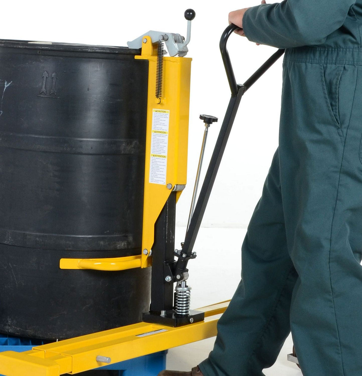 Vestil Pallet Straddling Drum Truck