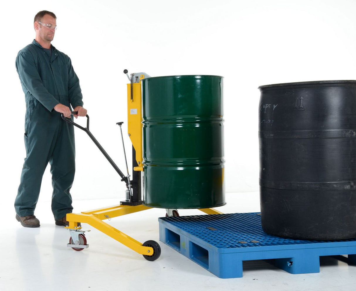 Vestil Pallet Straddling Drum Truck