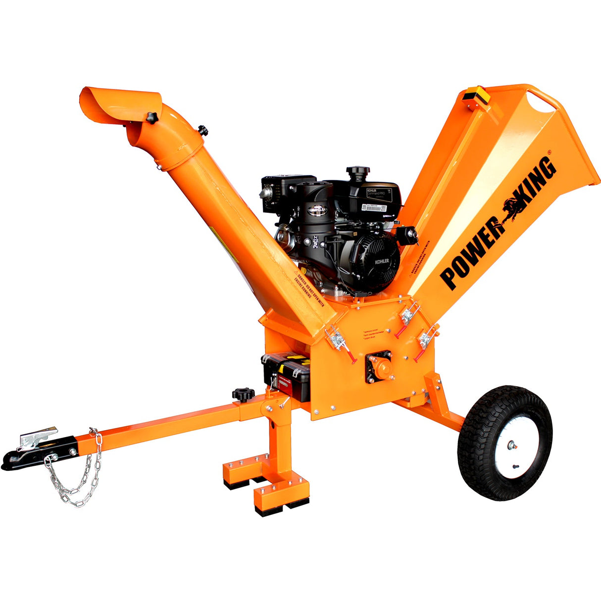 PowerKing 5-Inch 14 HP Chipper Shredder with Electric Starter & Hour Meter - PK0915-EH