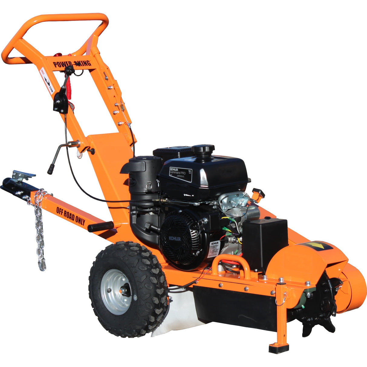 PowerKing Stump Grinder with Electric Starter and Hour Meter- PK0803-EH