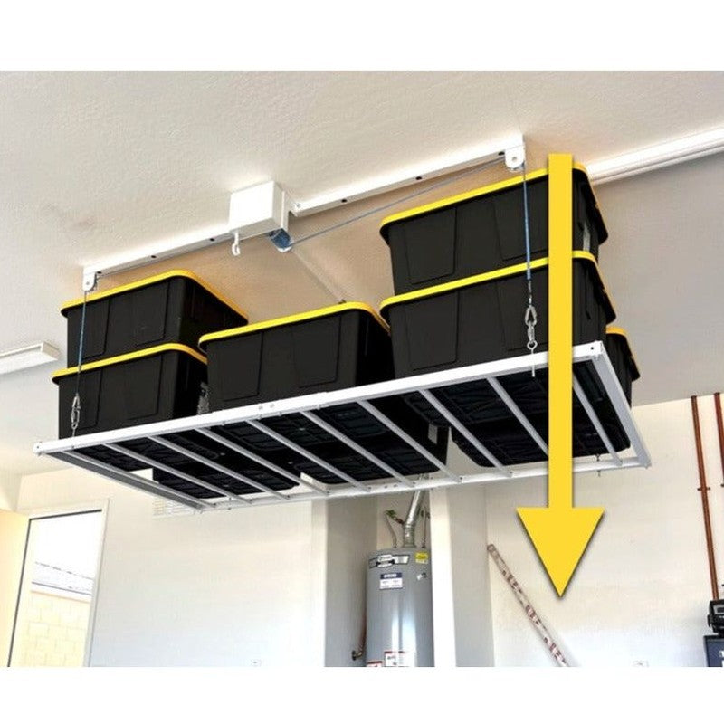 E-Z Storage Retractable Ceiling Storage Lift – 4x8 (RCL-4x8)