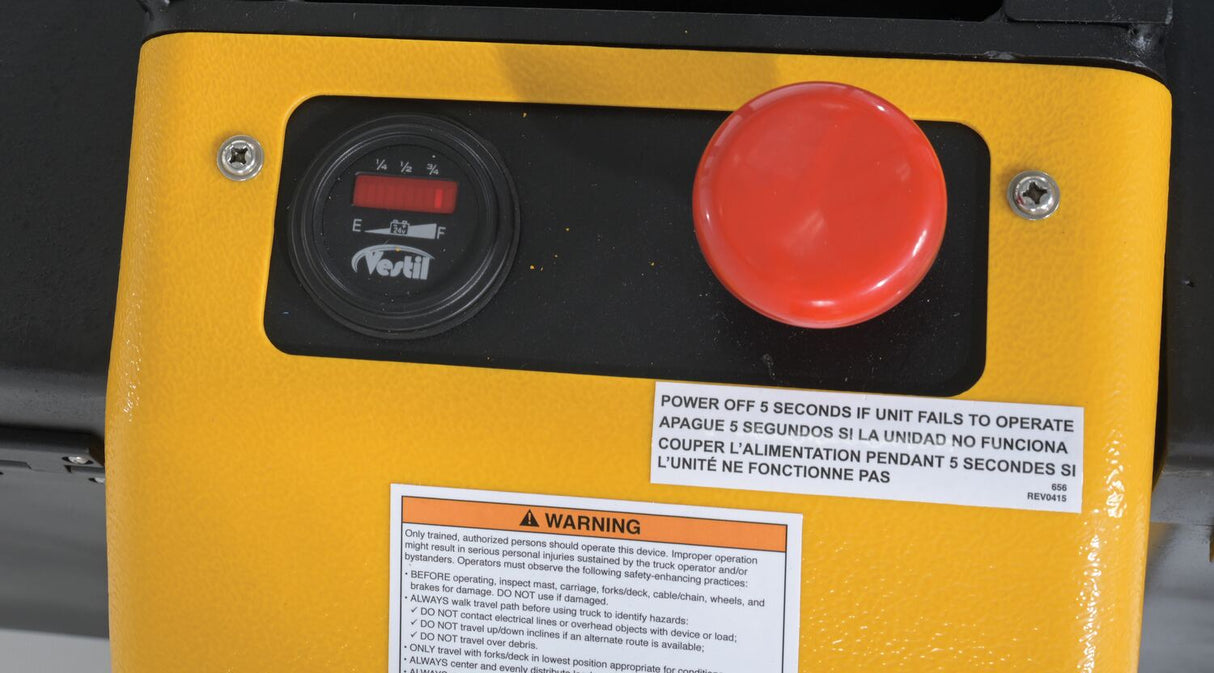 Vestil Electric Powered Rough Terrain Pallet Trucks