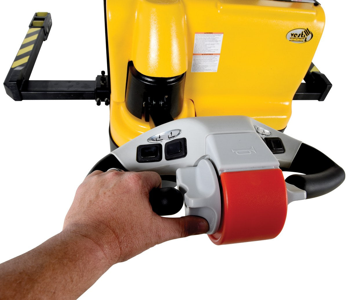 Vestil Double Mast Stackers with Powered Drive and Powered Lift