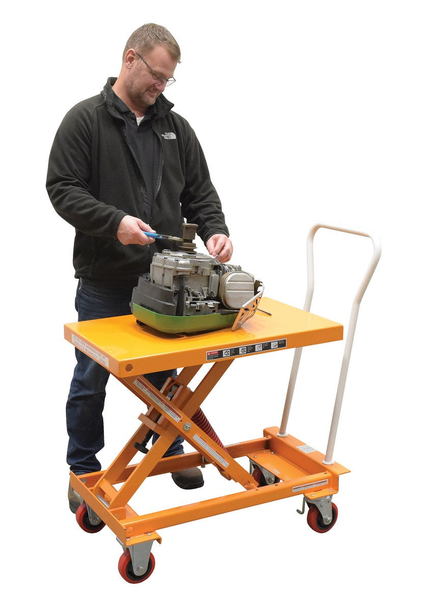 Vestil Self-Elevating Lift Carts