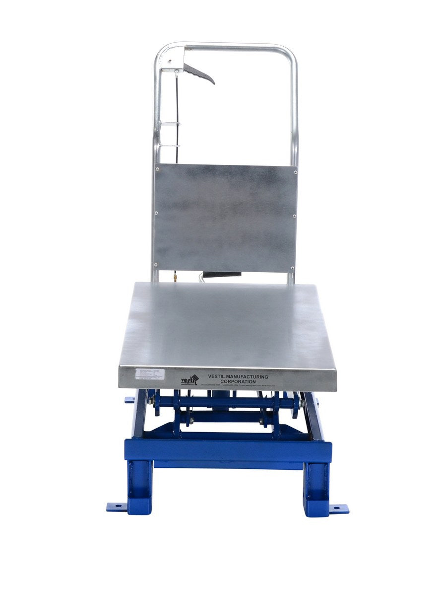 Vestil Foot Pump & Powered Scissor Lift Tables