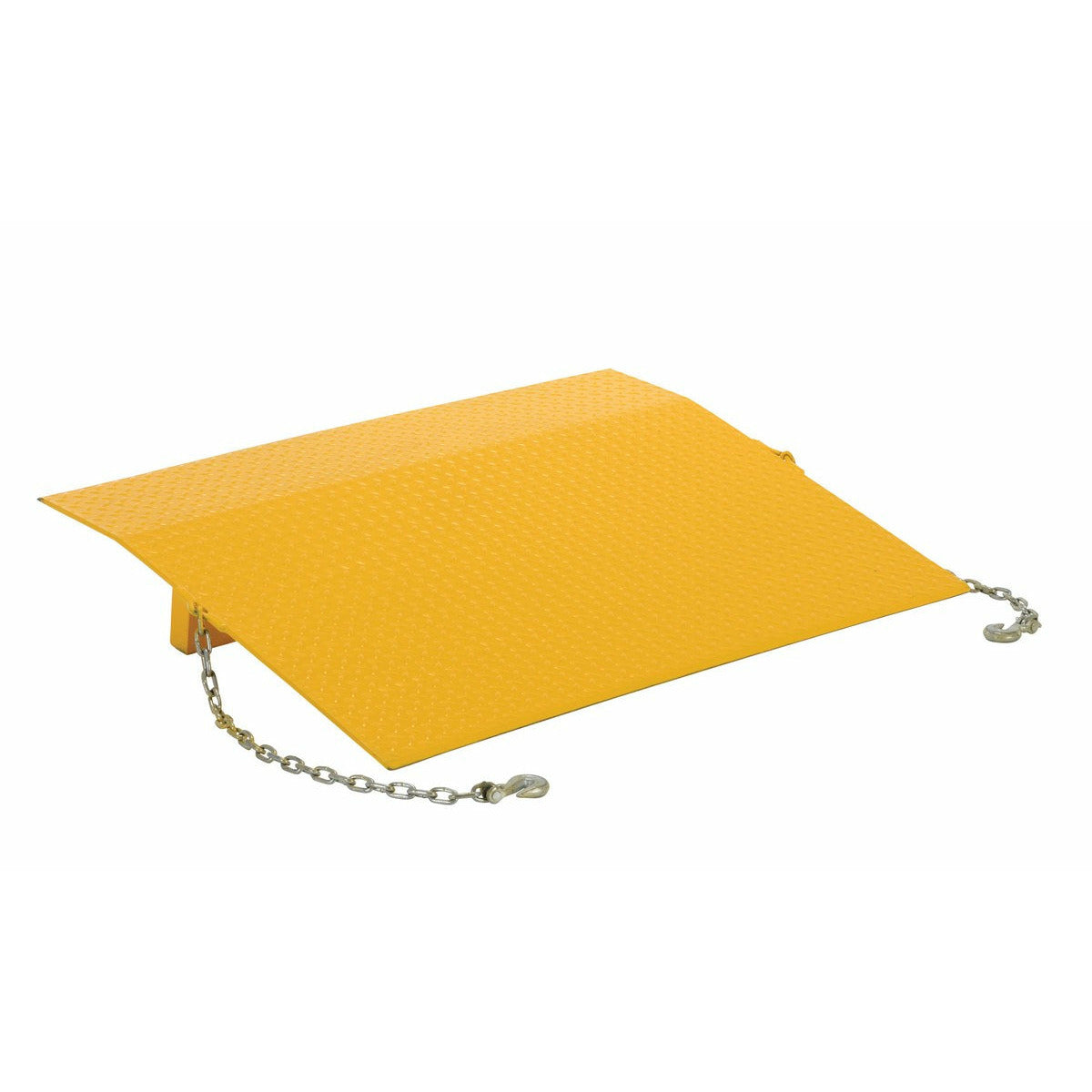 Vestil Steel Truck Dock Plate 48 In. x 60 In. x 9-9/16 In. 3,860 Lb. Capacity Yellow-SE-6048
