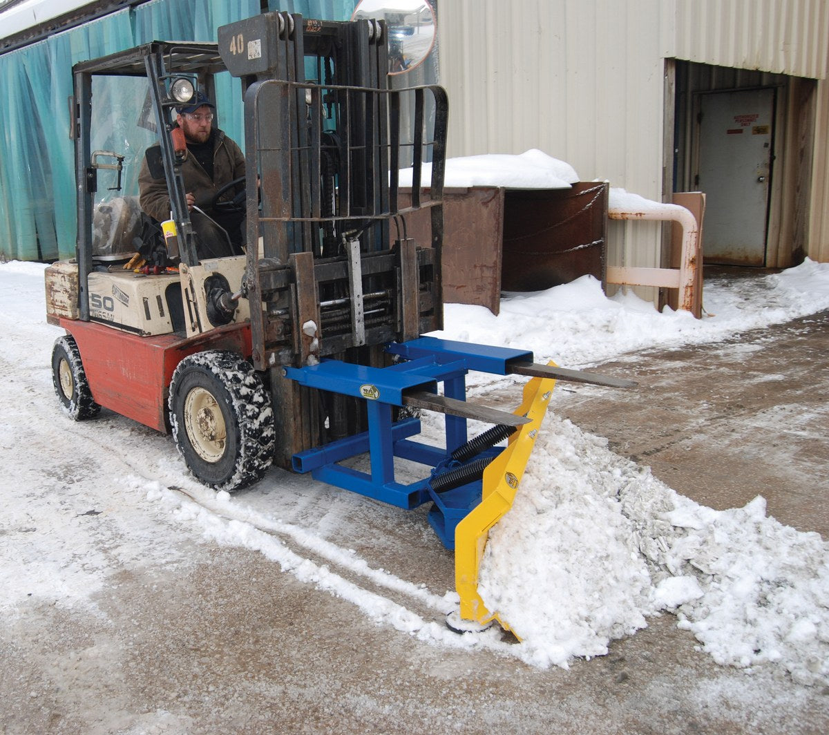 Vestil Fork Truck Snow Plow