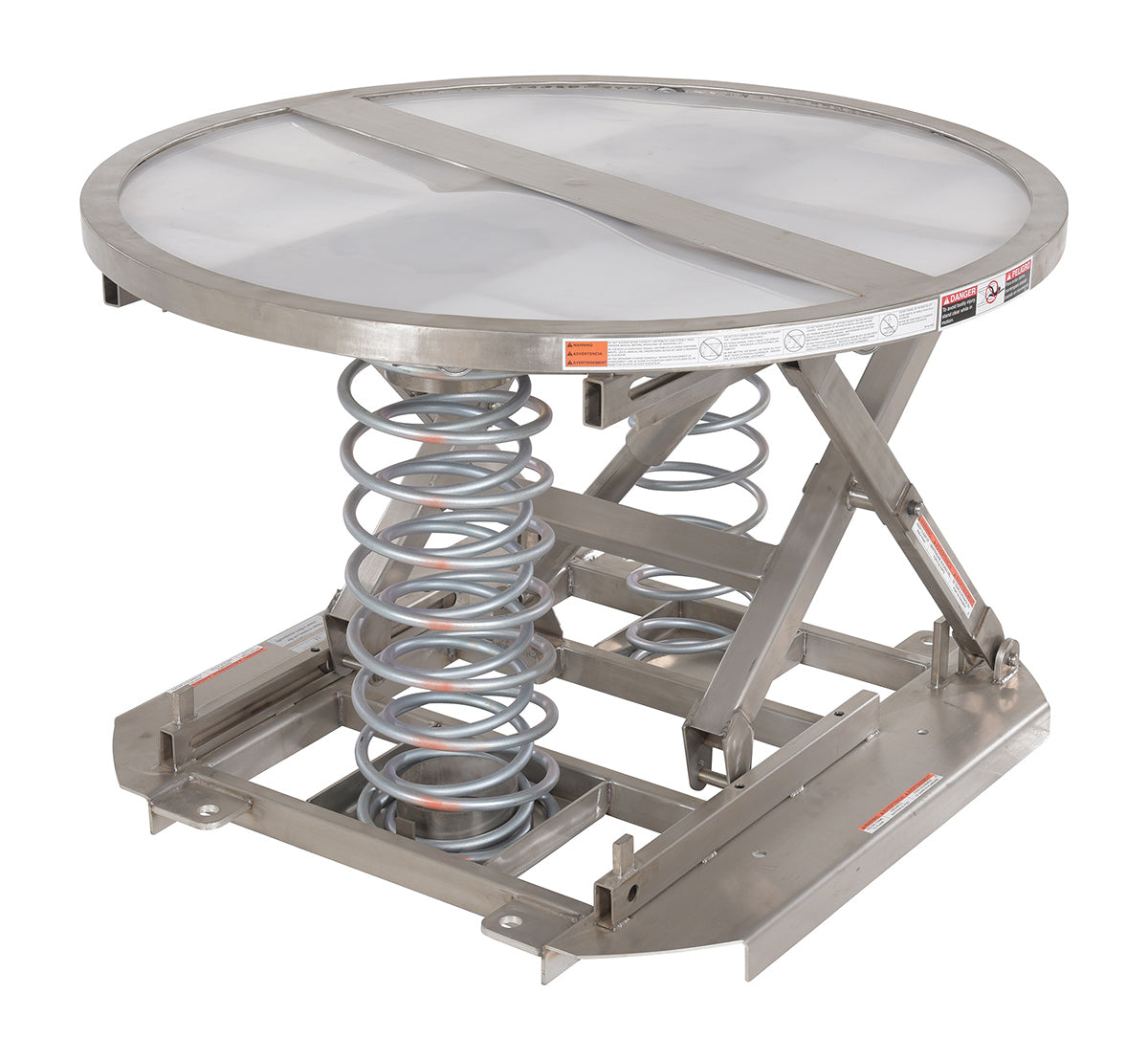 Vestil Spring Scissor Tables