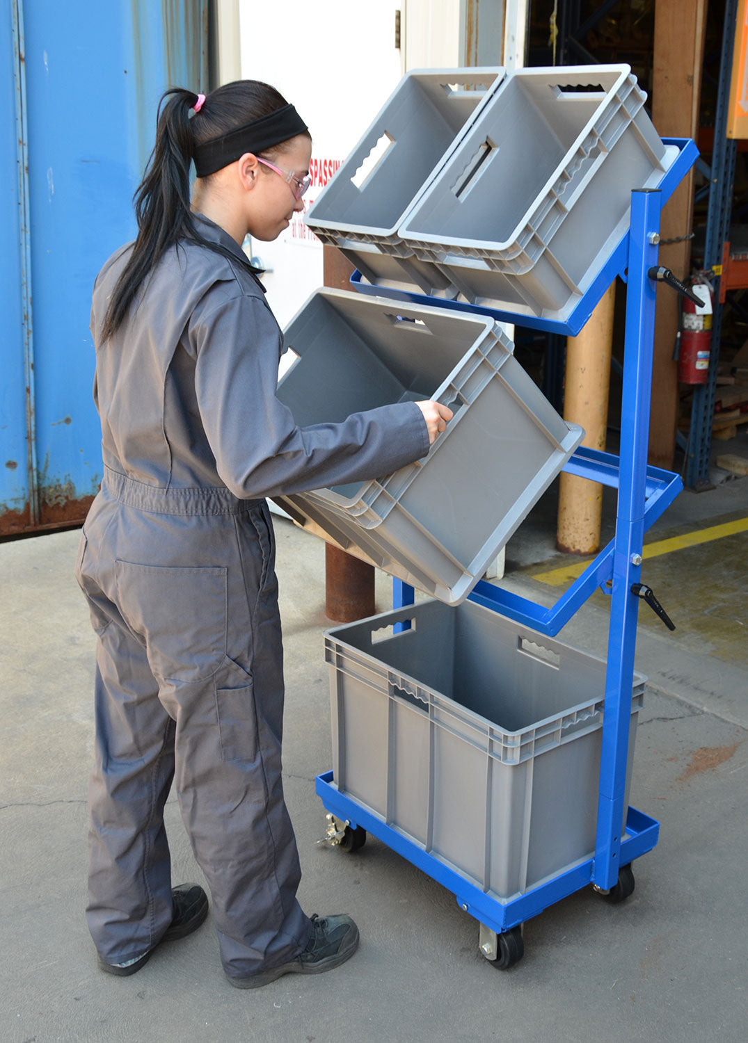 Vestil Multi-Tier Stock Carts