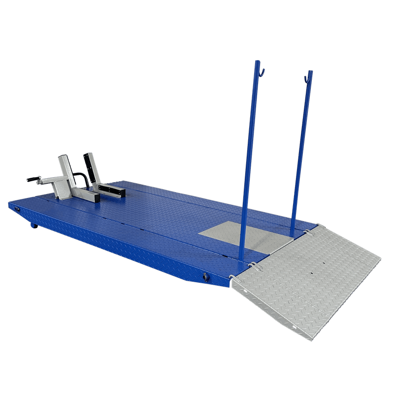 Tuxedo M-1500C-HR 1,500 lb High Rise Motorcycle Lift Bench w/ Vise, Sides, Balance Bar, Pump M-1500C-HR