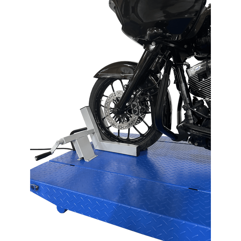 Tuxedo M-1500C-HR 1,500 lb High Rise Motorcycle Lift Bench w/ Vise, Sides, Balance Bar, Pump M-1500C-HR