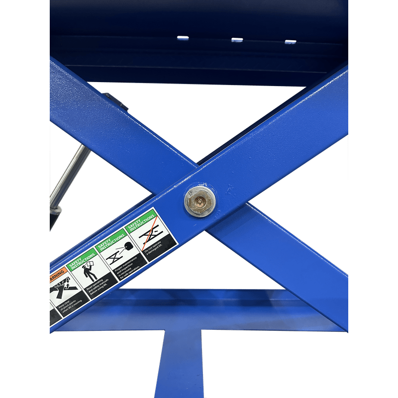 Tuxedo M-1500C-HR 1,500 lb High Rise Motorcycle Lift Bench w/ Vise, Sides, Balance Bar, Pump M-1500C-HR