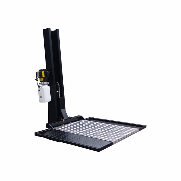 Tuxedo SC-2K 2,000 lb Single Column Lawnmower Storage Lift - 110V Duro Included SC-2K