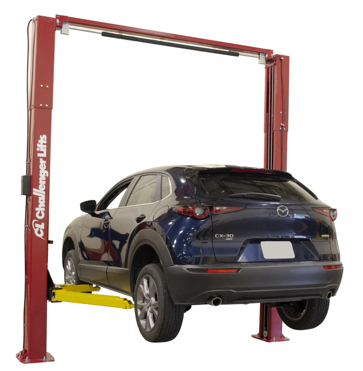 Challenger Lifts VLE10 Two Post Lift Versymmetric 10,000 Lb Capacity