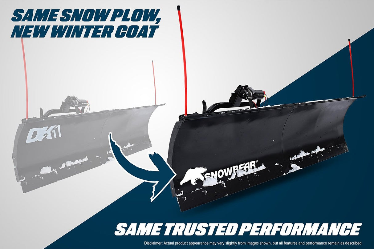 SnowBear Avalanche Heavy Duty Universal T-Frame Snow Plow Kit