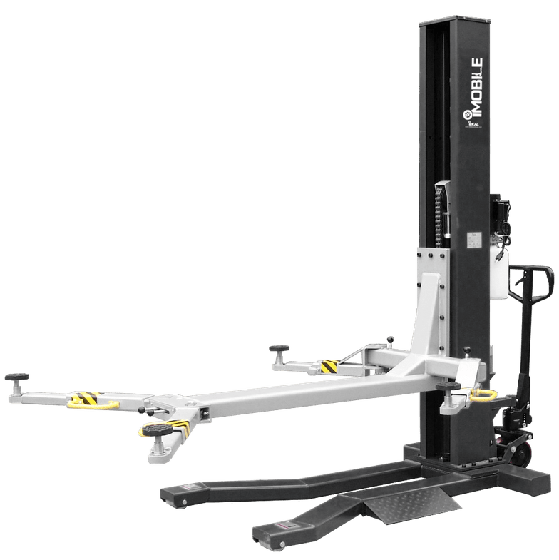 iDEAL MSC-6KLP 6,000 lb Mobile Single Column Lift - Low Profile MSC-6KLP