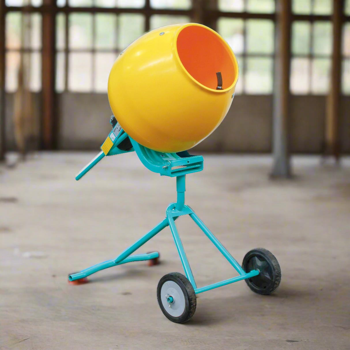 IMER Mixer W/ Tripod Stand | 0.5 Hp | Poly or Steel Drum | Minuteman II