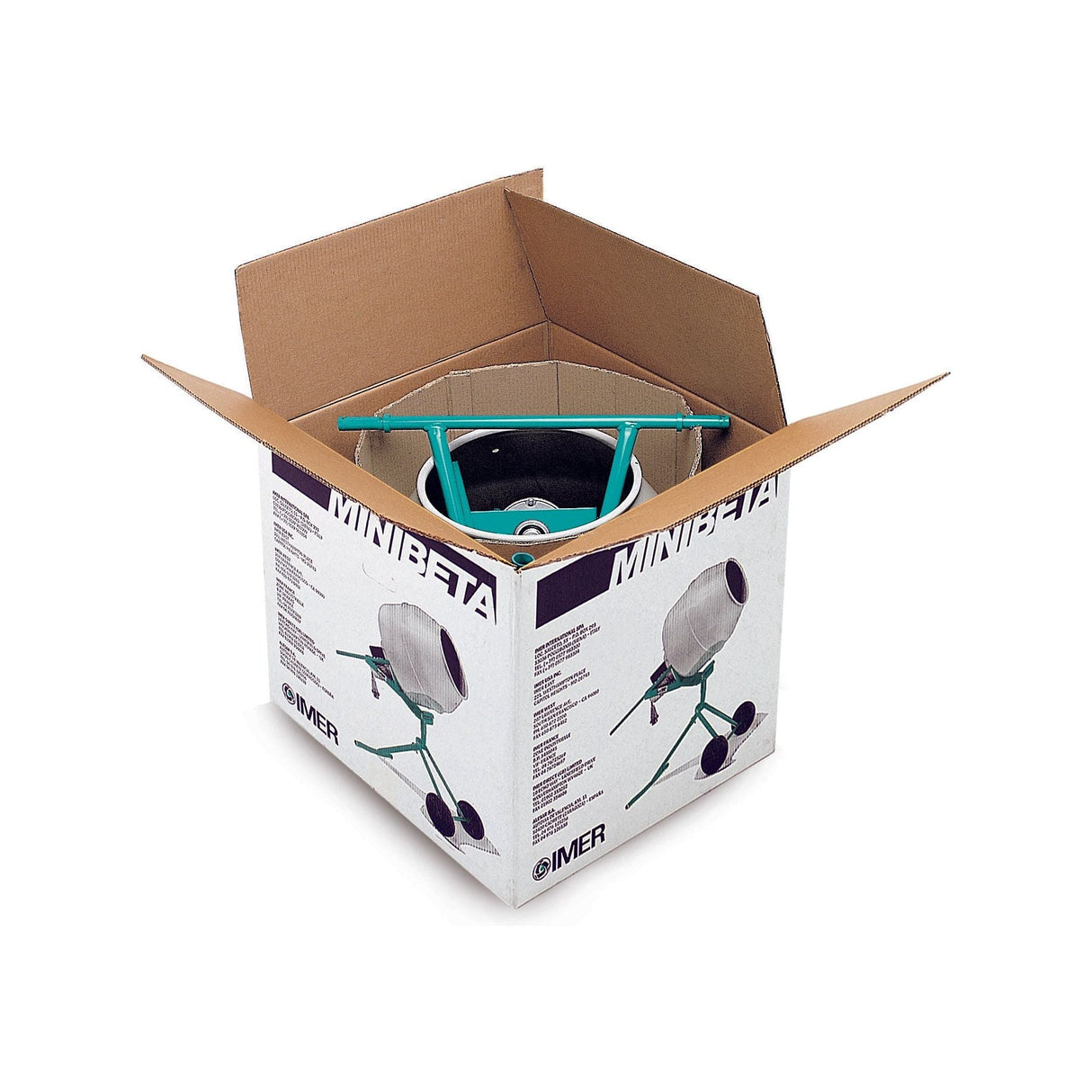 IMER Mixer W/ Tripod Stand | 0.5 Hp | Poly or Steel Drum | Minuteman II