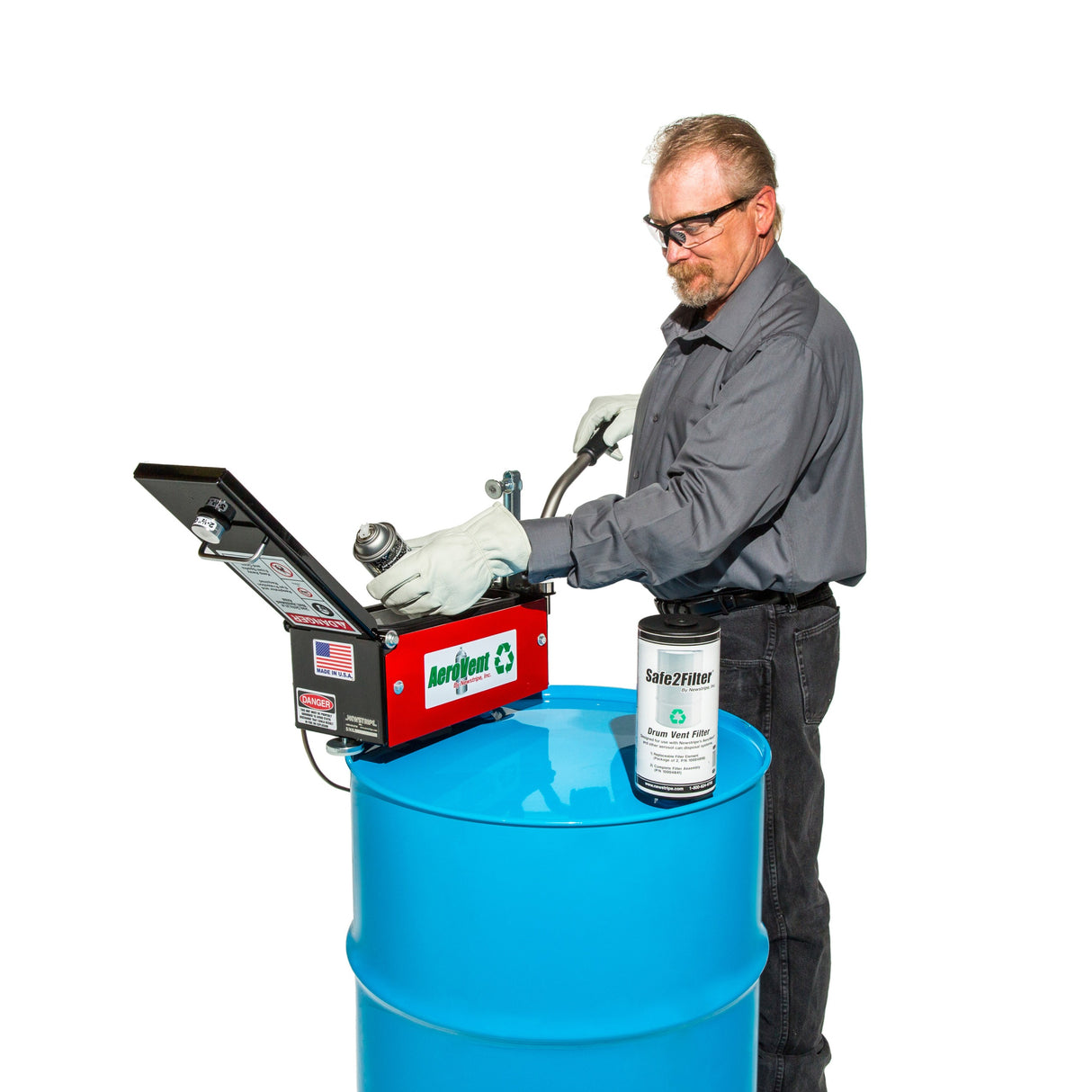 Newstripe AeroVent 3X Aerosol Can Disposal System 10004721