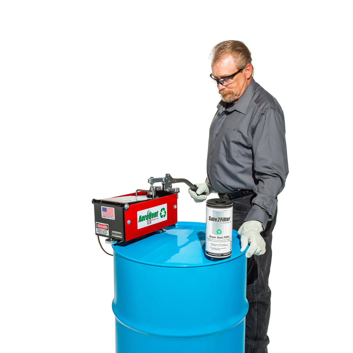 Newstripe AeroVent Standard Aerosol Can Disposal System 10004840