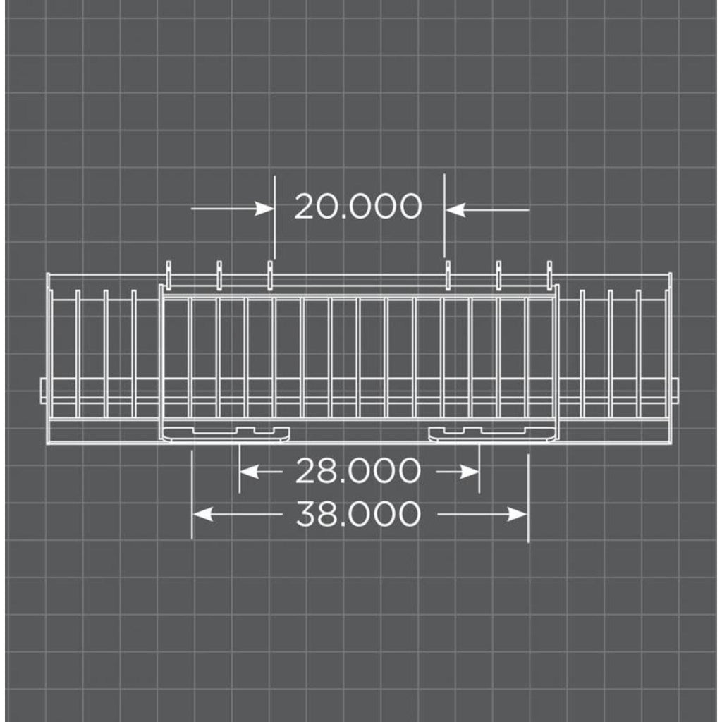 Loflin Fabrication Old Style Skid Steer Rock Bucket W/Teeth