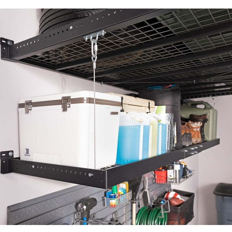 NewAge Pro Series 2 ft. x 4 ft. Wall Mounted Steel Shelf