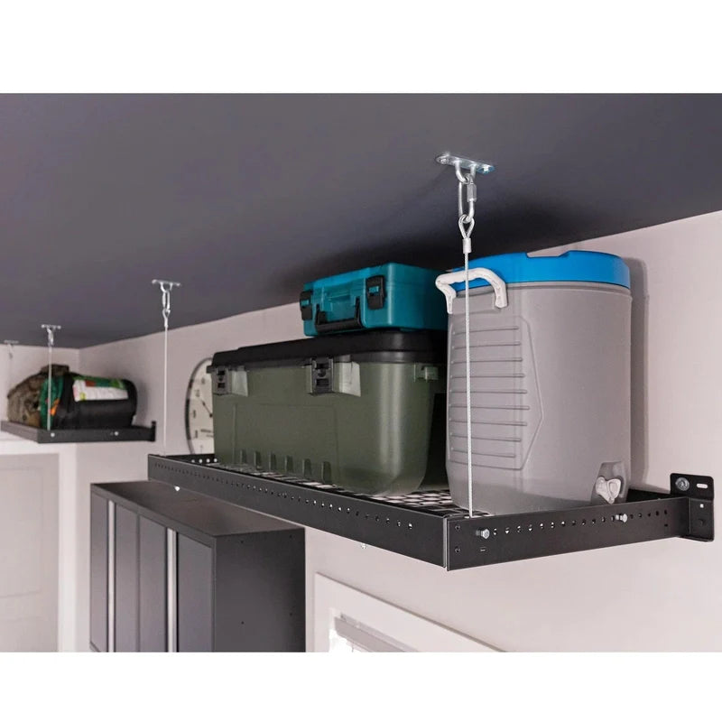 NewAge Pro Series 2 ft. x 8 ft. Wall Mounted Steel Shelf - 2PC