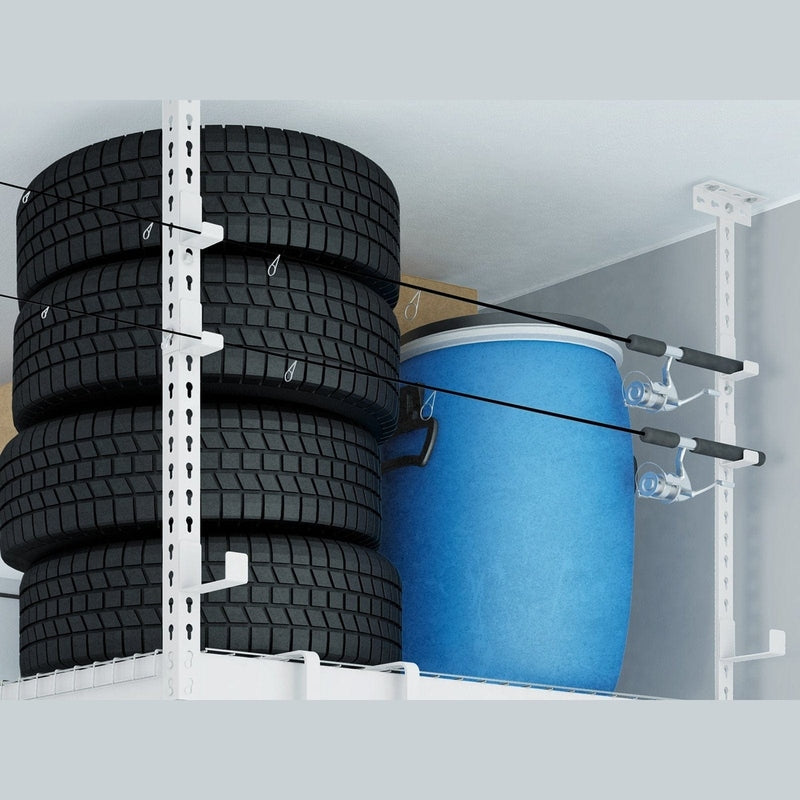 NewAge VersaRac Accessories – Post Mount Hooks (Pack of 6)