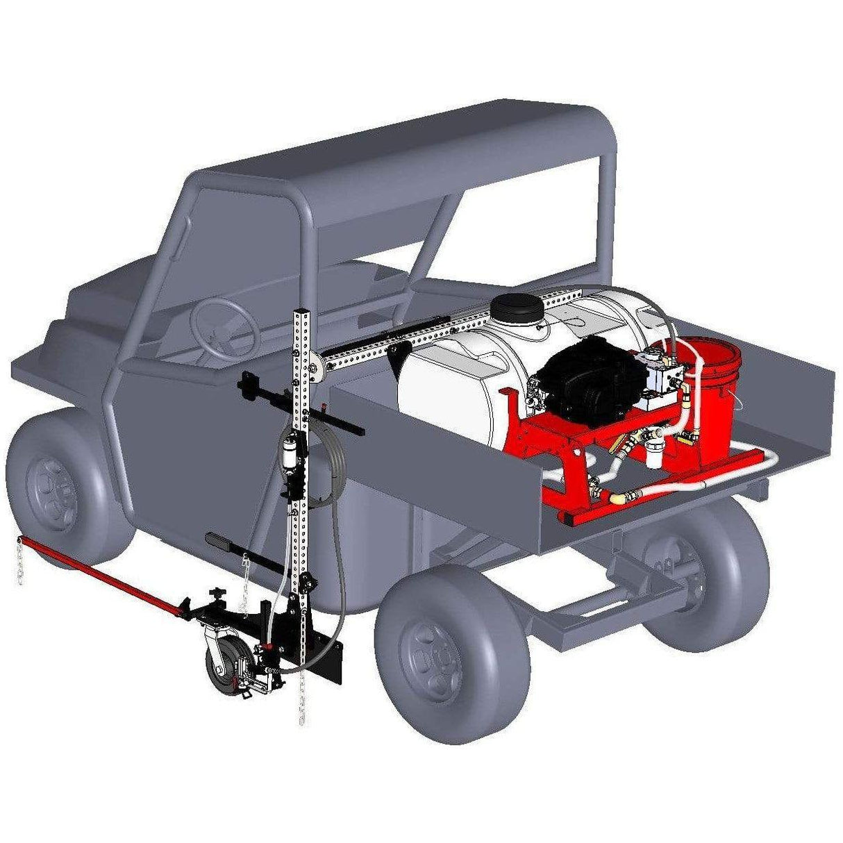 Newstripe LineRider UTV Mounted Airless Line Striper 10005171