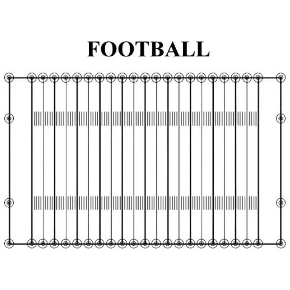 Newstripe Proline Layout & Marking System (50 Pc. Football) 10002717