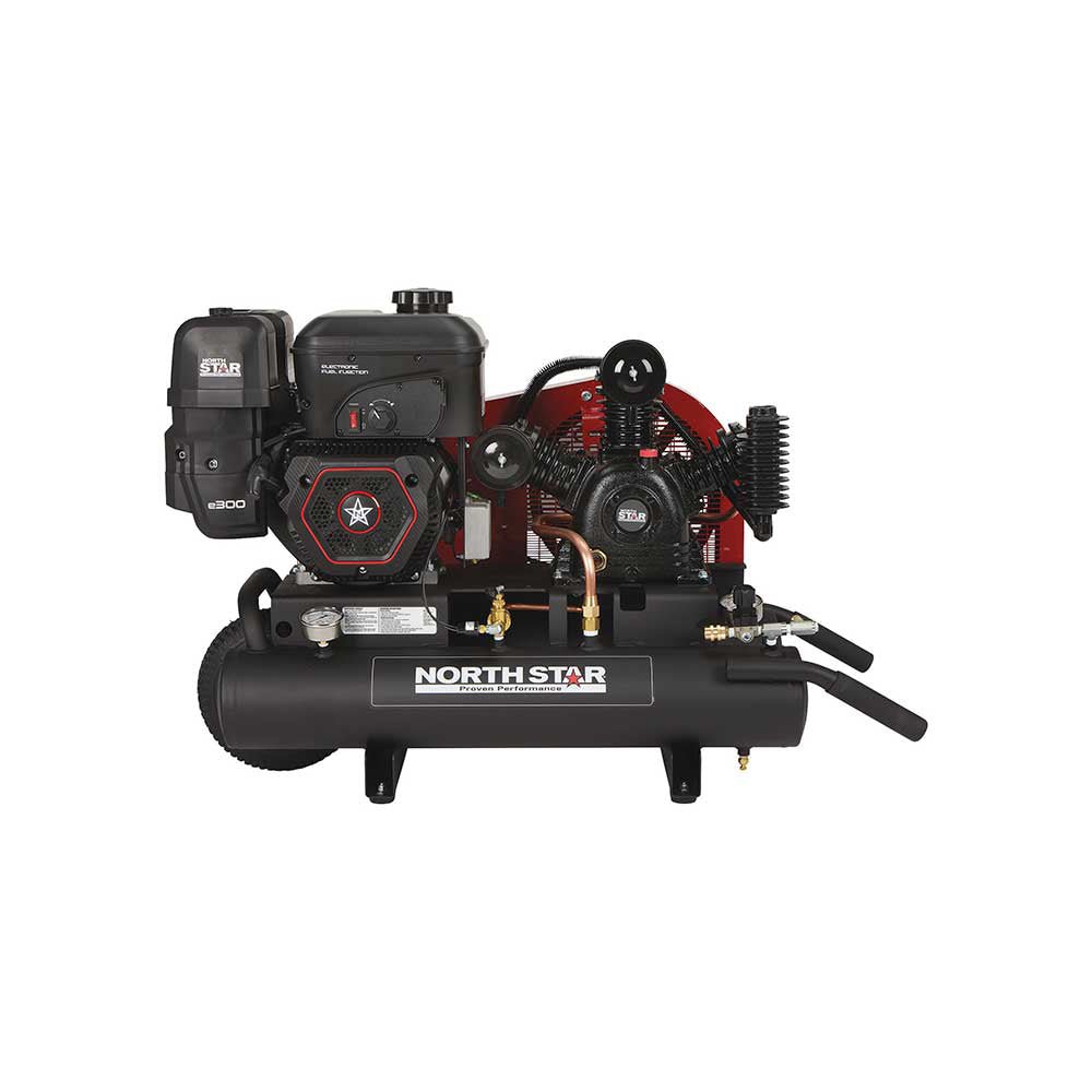 NorthStar Gas Powered Air Compressor 8-Gal 14.9 CFM @ 90PSI E300