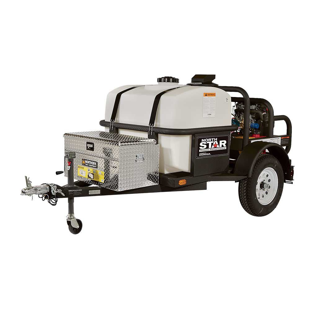 NorthStar Hot Pressure Washer | Trailer Mounted | 4,000 PSI | 4.0 GPM | Honda GX690