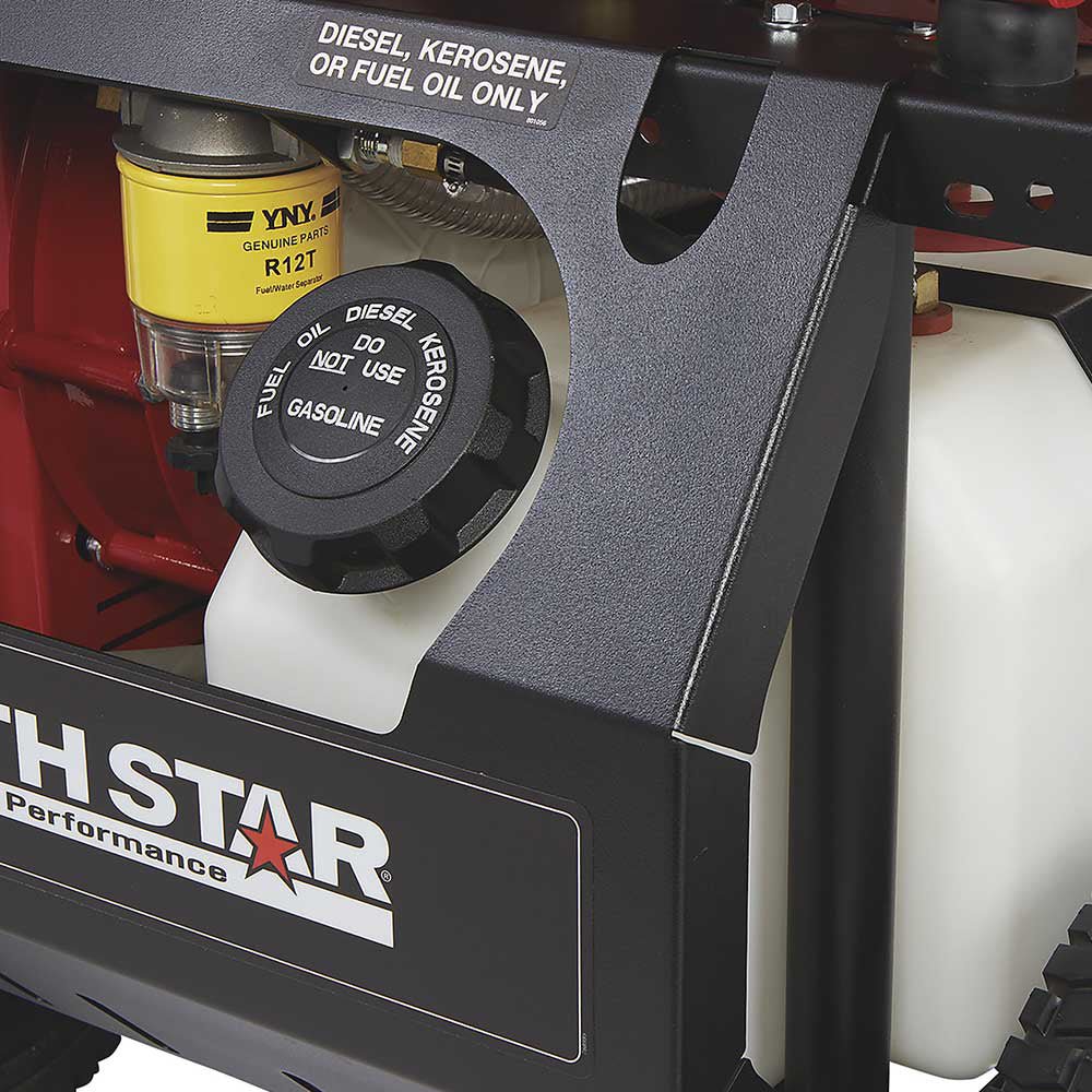 NorthStar Hot Water Pressure Washer W/Wet Steam 3000 PSI 4.0 GPM Kohler Engine