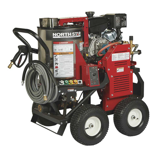 NorthStar Hot Water Pressure Washer W/Wet Steam | 3000 PSI | 4.0 GPM | Kohler Engine