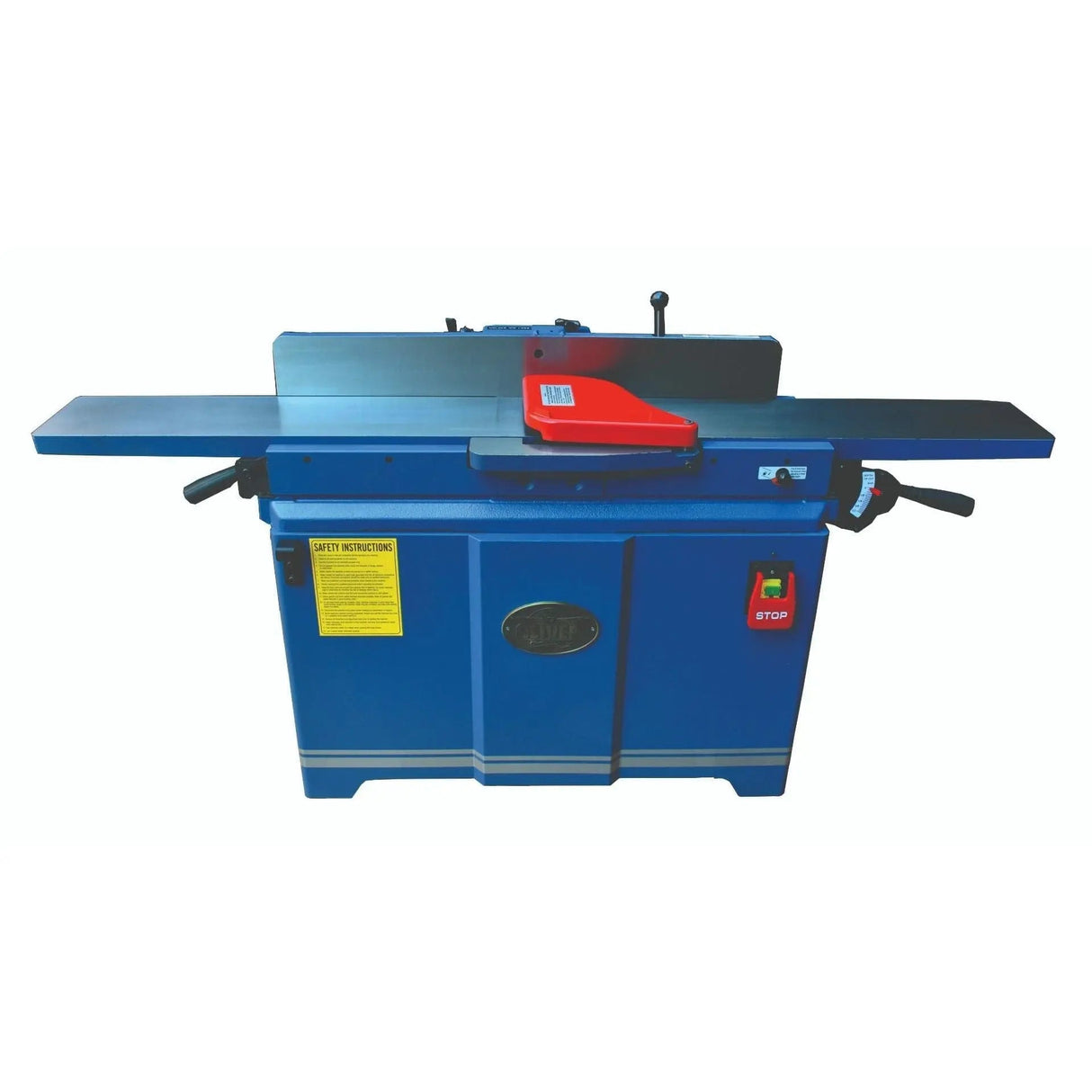 Oliver Machinery 2HP Single Phase 8" Parallelogram Jointer with 4 Sided Insert Helical Cutterhead 4235