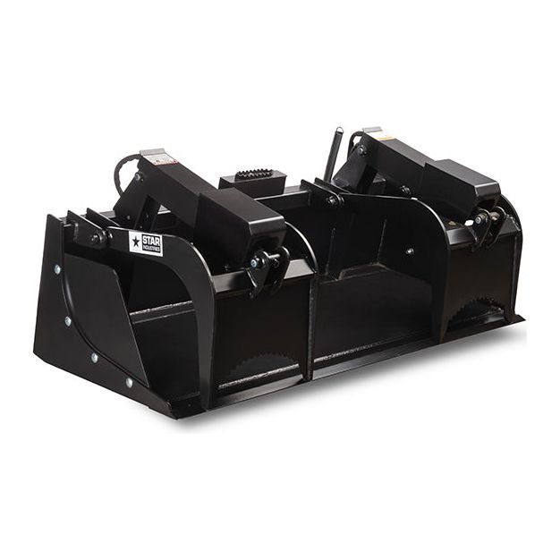Star Industries 66" HD Skid-Steer Grapple Bucket 175-66