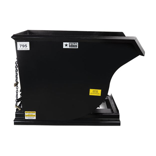 Star Industries 1/2 cuyd Self-Dump Hopper Narrow 1805N
