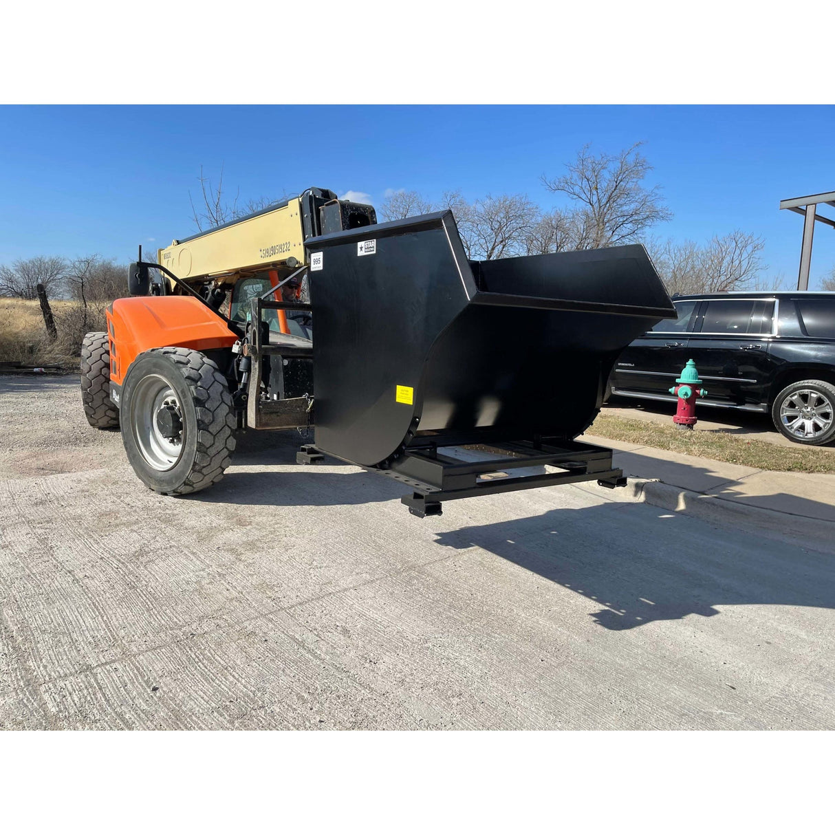 Star Industries 1.5 cuyd Self-Dump Hopper 6000 lbs 1815