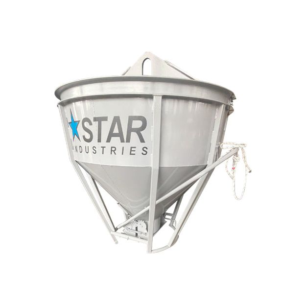 Star Industries Concrete Hopper with Side Chute 1.31cy 1520