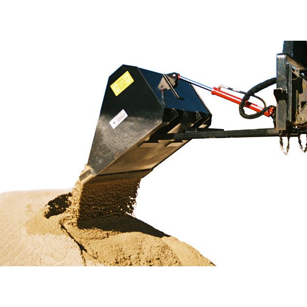 Star Industries 72" Self-Dump Bucket 0.8 cyd Manual or Hydraulic |