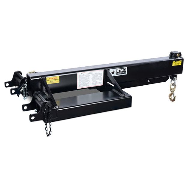 Star Industries Forklift Jib Boom 7' ft to 12' ft Adjustable 1360B