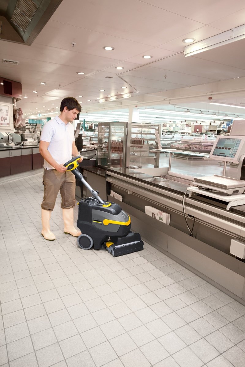 Kärcher BR 35/12 C BP Compact Walk Behind Floor Scrubber