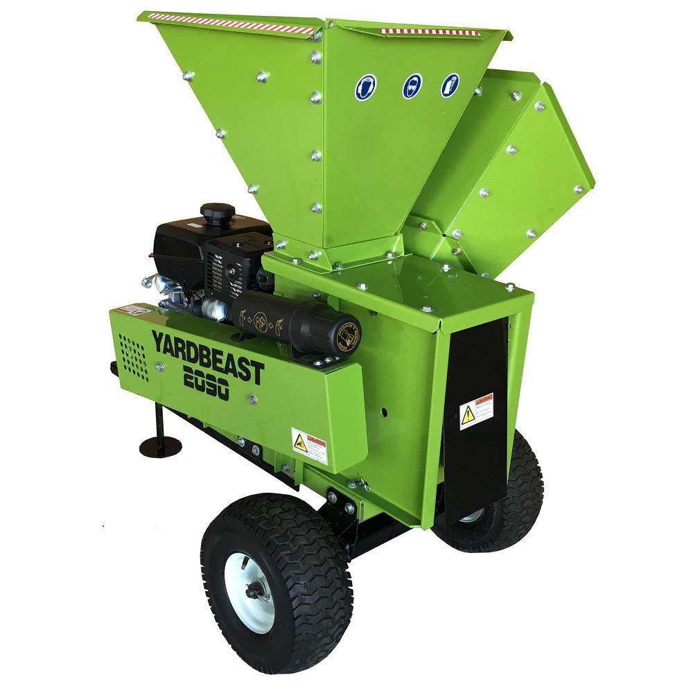 Yardbeast 2090 429cc 14HP Kohler CH440 engine 3.5" Wood Chipper Shredder with Trailer Hitch New