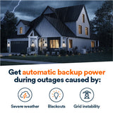 Generac 18kW Air-Cooled Standby Generator + Cellular, Wi-Fi & Bluetooth Connectivity 7259