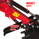 Katool Mini Excavator Compact Crawler Digger Bucket KT-EX20 Gas Engine