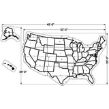 Newstripe US Map Playground Stencil 10001727