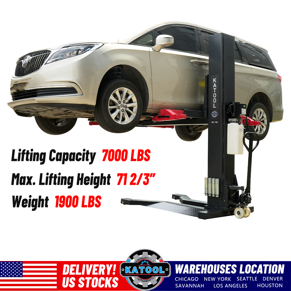 Katool 7,000lb Single Post Lift SPL-700