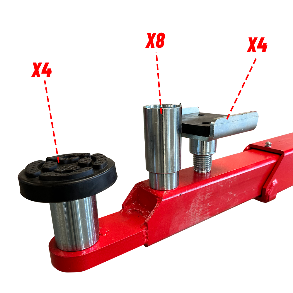 Katool 15,000 lbs Symmetric Two Post Lift M150D